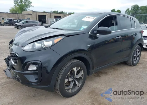 2020 Kia Sportage Lx z USA, uszkodzony, nr VIN KNDPMCAC1L7643773